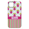 Pink Monsters & Stripes iPhone 14 Pro Max Tough Case - Back