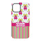 Pink Monsters & Stripes iPhone 15 Tough Case - Back