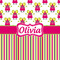 Pink Monsters & Stripes