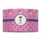 Pink Pirate 12" Drum Lampshade - FRONT (Fabric)