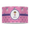 Pink Pirate 12" Drum Lampshade - FRONT (Poly Film)