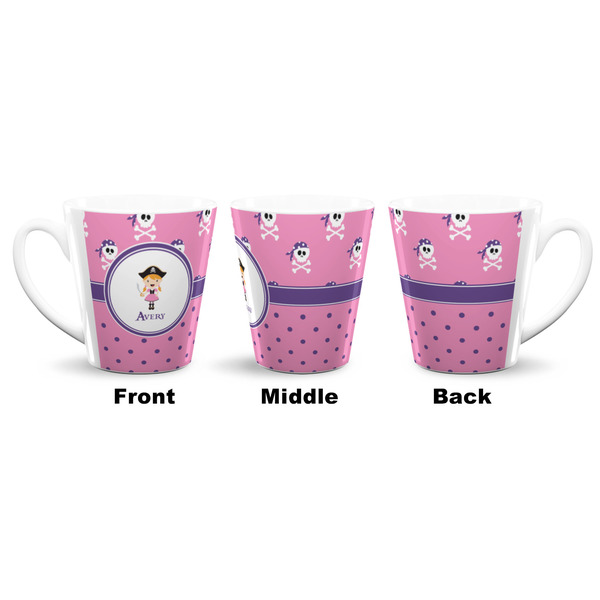 Pink Pirate 12 Oz Latte Mug - Approval