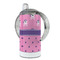 Pink Pirate 12 oz Stainless Steel Sippy Cups - FULL (back angle)