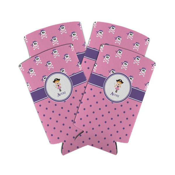 Pink Pirate 12oz Tall Can Sleeve - Set of 4 - MAIN