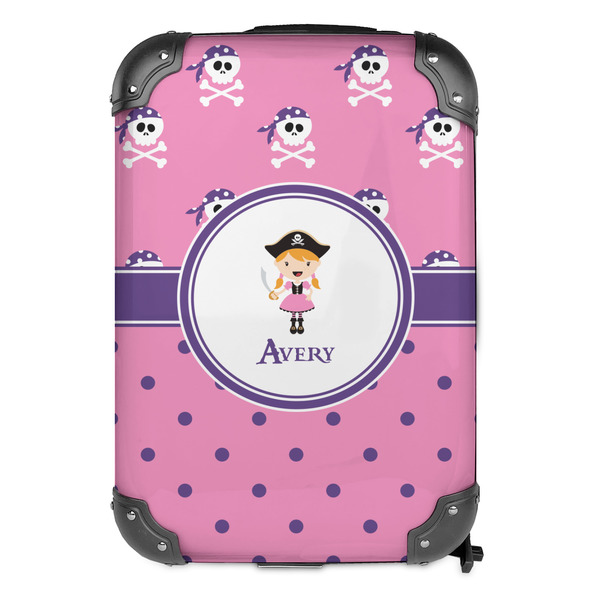 Pink Pirate 13" Hard Shell Backpacks - FRONT