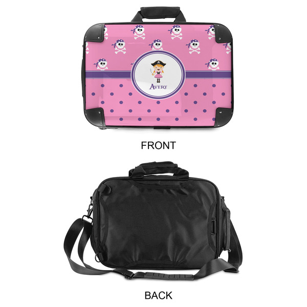 Pink Pirate 15" Hard Shell Briefcase - APPROVAL