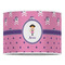 Pink Pirate 16" Drum Lampshade - FRONT (Poly Film)