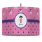 Pink Pirate Drum Pendant Lamp (Personalized)