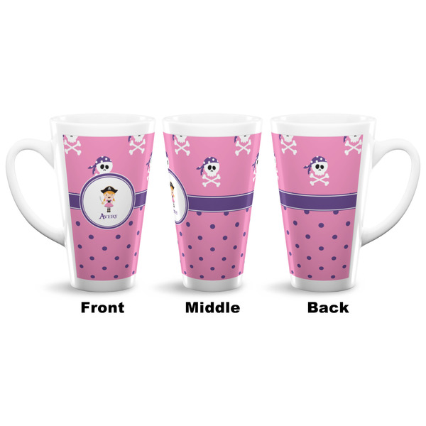 Pink Pirate 16 Oz Latte Mug - Approval
