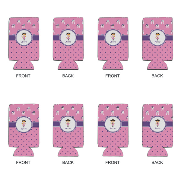 Pink Pirate 16oz Can Sleeve - Set of 4 - APPROVAL
