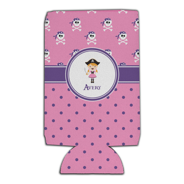 Pink Pirate 16oz Can Sleeve - Set of 4 - FRONT
