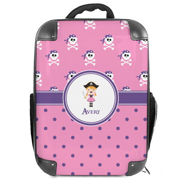 Custom Pink Pirate Hard Shell Backpack (Personalized)