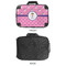 Pink Pirate 18" Laptop Briefcase - APPROVAL