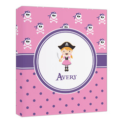 Pink Pirate Canvas Print - 20x24 (Personalized)