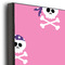 Pink Pirate 20x30 Wood Print - Closeup