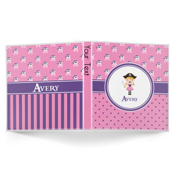 Pink Pirate 3-Ring Binder Approval- 1in