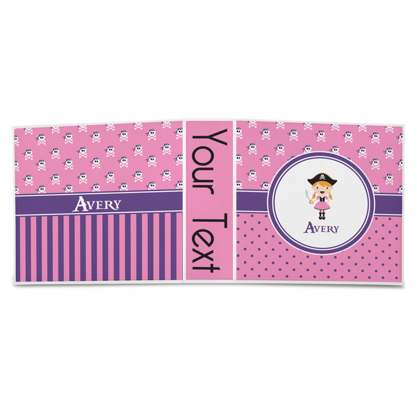 Pink Pirate 3-Ring Binder Approval- 3in