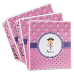Pink Pirate 3-Ring Binder (Personalized)