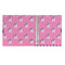 Pink Pirate 3 Ring Binders - Full Wrap - 1" - OPEN INSIDE