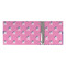 Pink Pirate 3 Ring Binders - Full Wrap - 3" - OPEN INSIDE
