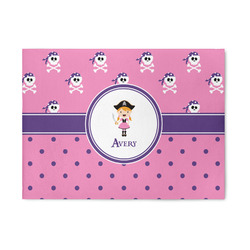 Pink Pirate 5' x 7' Patio Rug (Personalized)