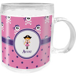 Pink Pirate Acrylic Kids Mug (Personalized)