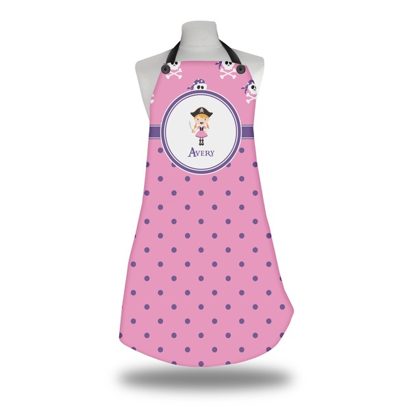 Custom Pink Pirate Apron w/ Name or Text