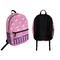 Pink Pirate Backpack front and back - Apvl