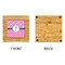 Pink Pirate Bamboo Trivet with 6" Tile - APPROVAL