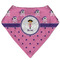 Pink Pirate Bandana Bib (Personalized)