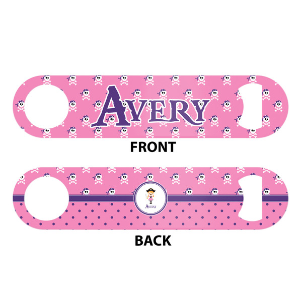 Pink Pirate Bar Bottle Opener - White - Approval