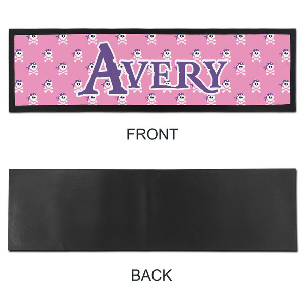 Pink Pirate Bar Mat - Large - APPROVAL