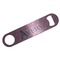 Pink Pirate Bar Bottle Opener - Silver w/ Name or Text
