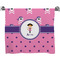 Pink Pirate Bath Towel (Personalized)