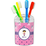 Pink Pirate Toothbrush Holder (Personalized)