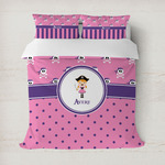 Pink Pirate Duvet Cover (Personalized)