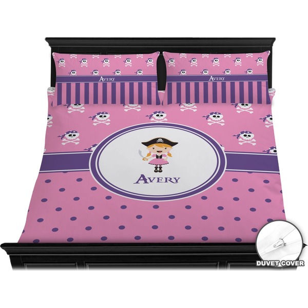 Pink Pirate Bedding Set (King) - Duvet