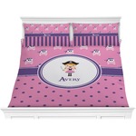 Pink Pirate Comforter Set - King (Personalized)