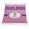 Pink Pirate Comforter Set - King (Personalized)