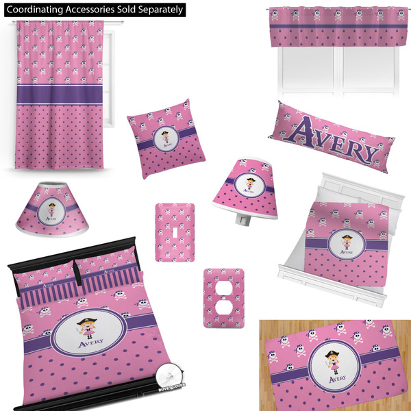 Pink Pirate Bedroom Decor & Accessories2