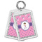 Pink Pirate Bling Keychain - MAIN