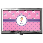 Pink Pirate Business Card Case