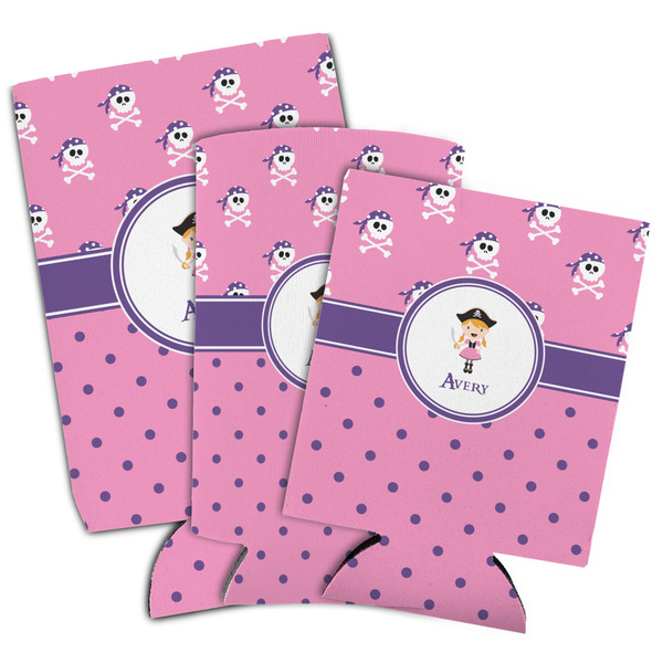 Pink Pirate Can Coolers - PARENT/MAIN
