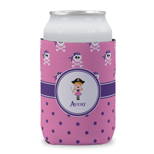 Pink Pirate Can Sleeve