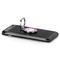 Pink Pirate Cell Phone Ring & Stand in Use