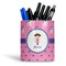 Pink Pirate Ceramic Pen Holder