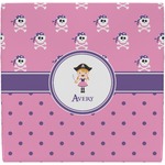 Pink Pirate Ceramic Tile Hot Pad (Personalized)