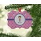 Pink Pirate Christmas Ornament (On Tree)