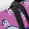 Pink Pirate Closeup of Tote w/Black Handles