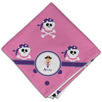 Pink Pirate Cloth Dinner Napkin - Single w/ Name or Text